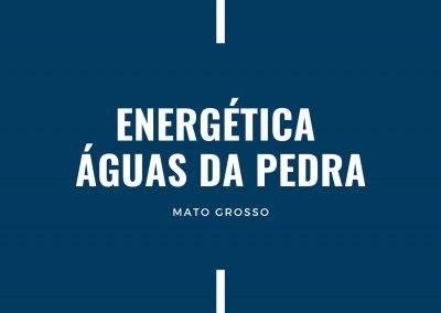 ENERGÉTICA ÁGUAS DA PEDRA