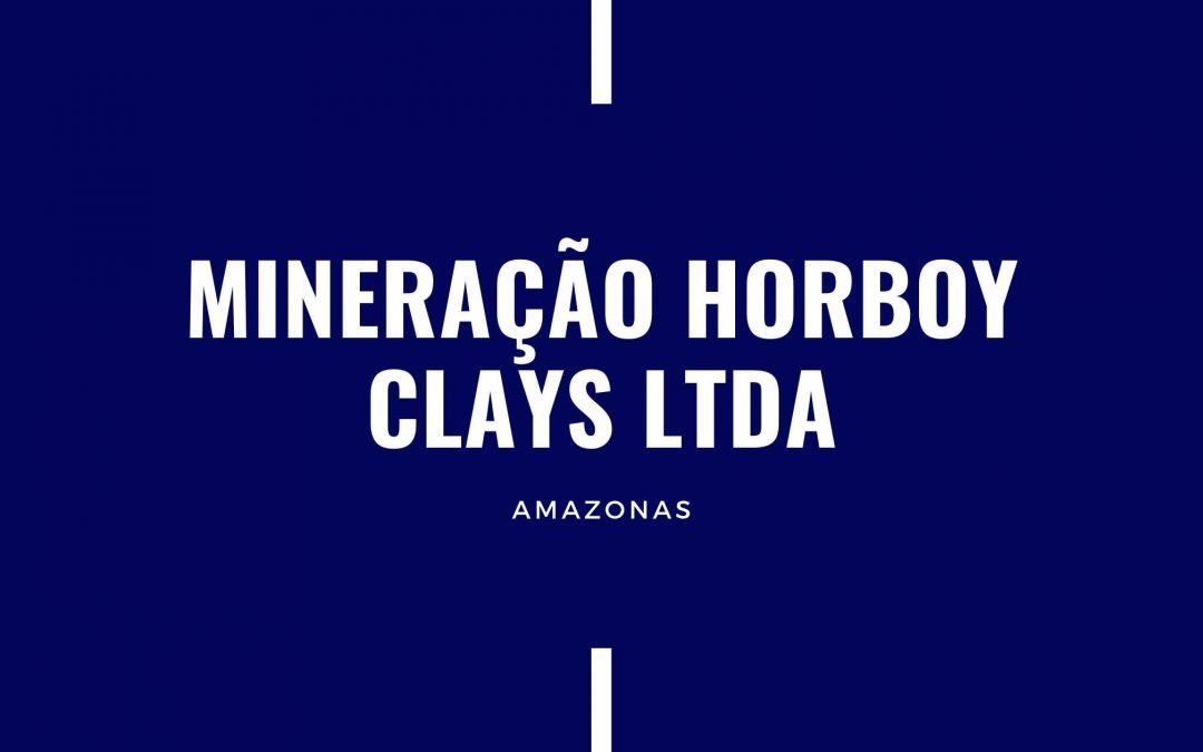 MINERAÇÃO HORBOY CLAYS