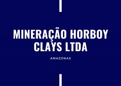 MINERAÇÃO HORBOY CLAYS