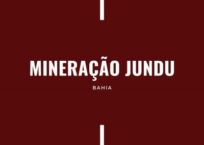 MINERAÇÃO JUNDU BA